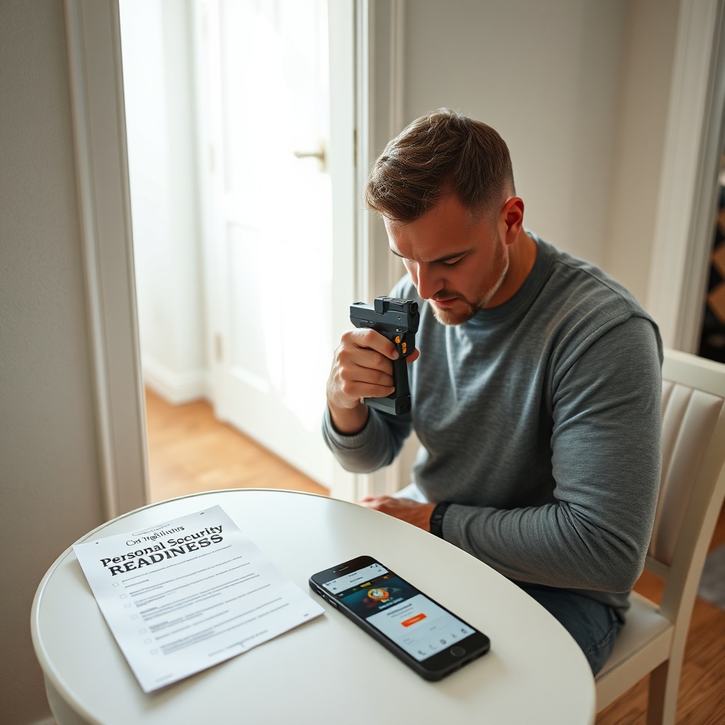 Essential steps for safe stun gun usage including regular battery checks, mechanical testing, and reviewing local laws to ensure reliable performance and legal compliance.