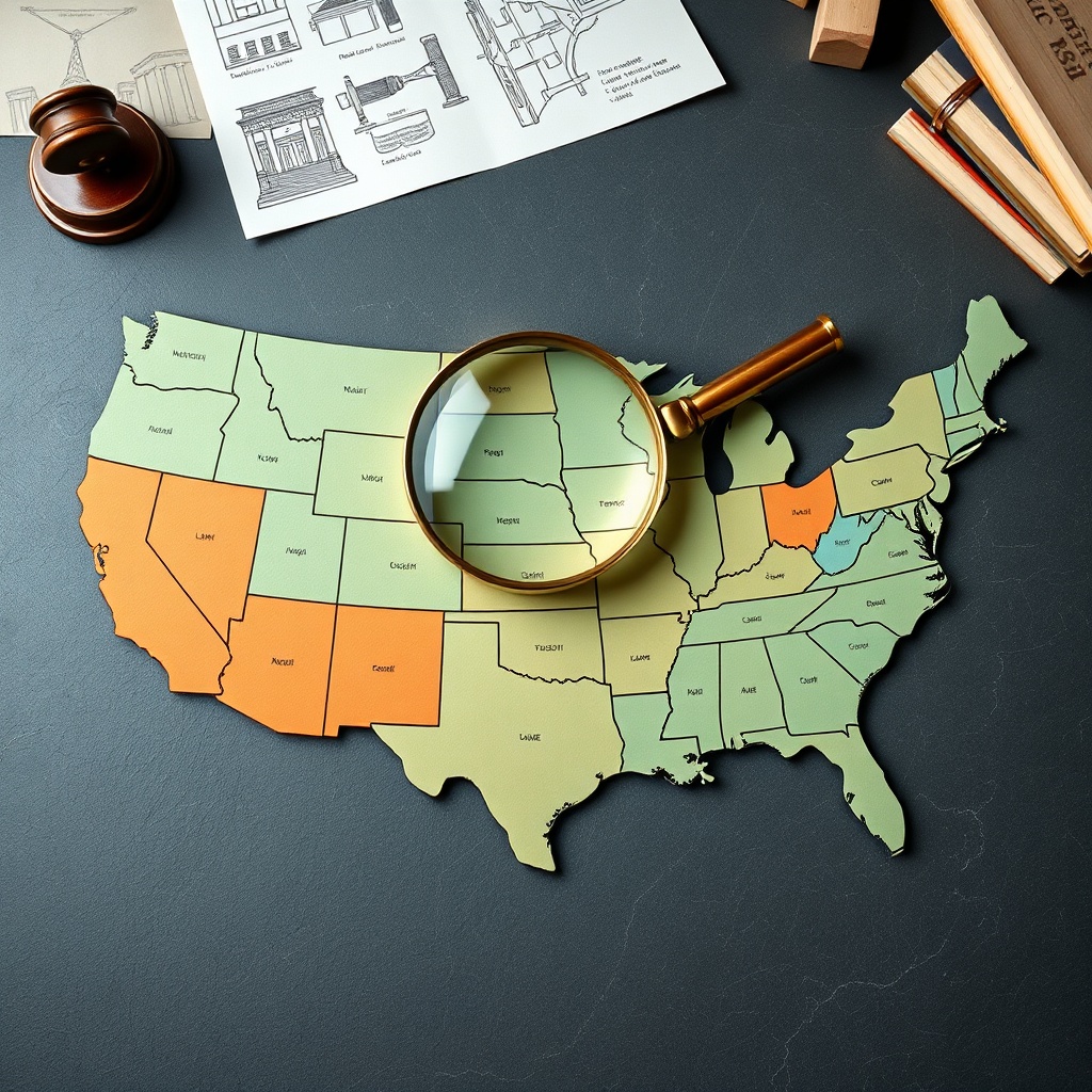 Color-coded United States map visualizing how stun gun laws by state vary across regions, clearly distinguishing between unrestricted, regulated, and prohibited territories for personal safety devices.